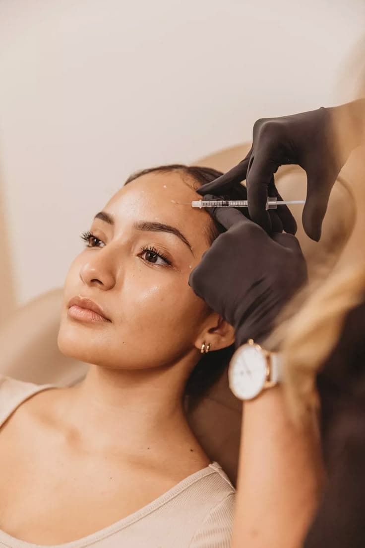 إجراء علاج تجميلي
